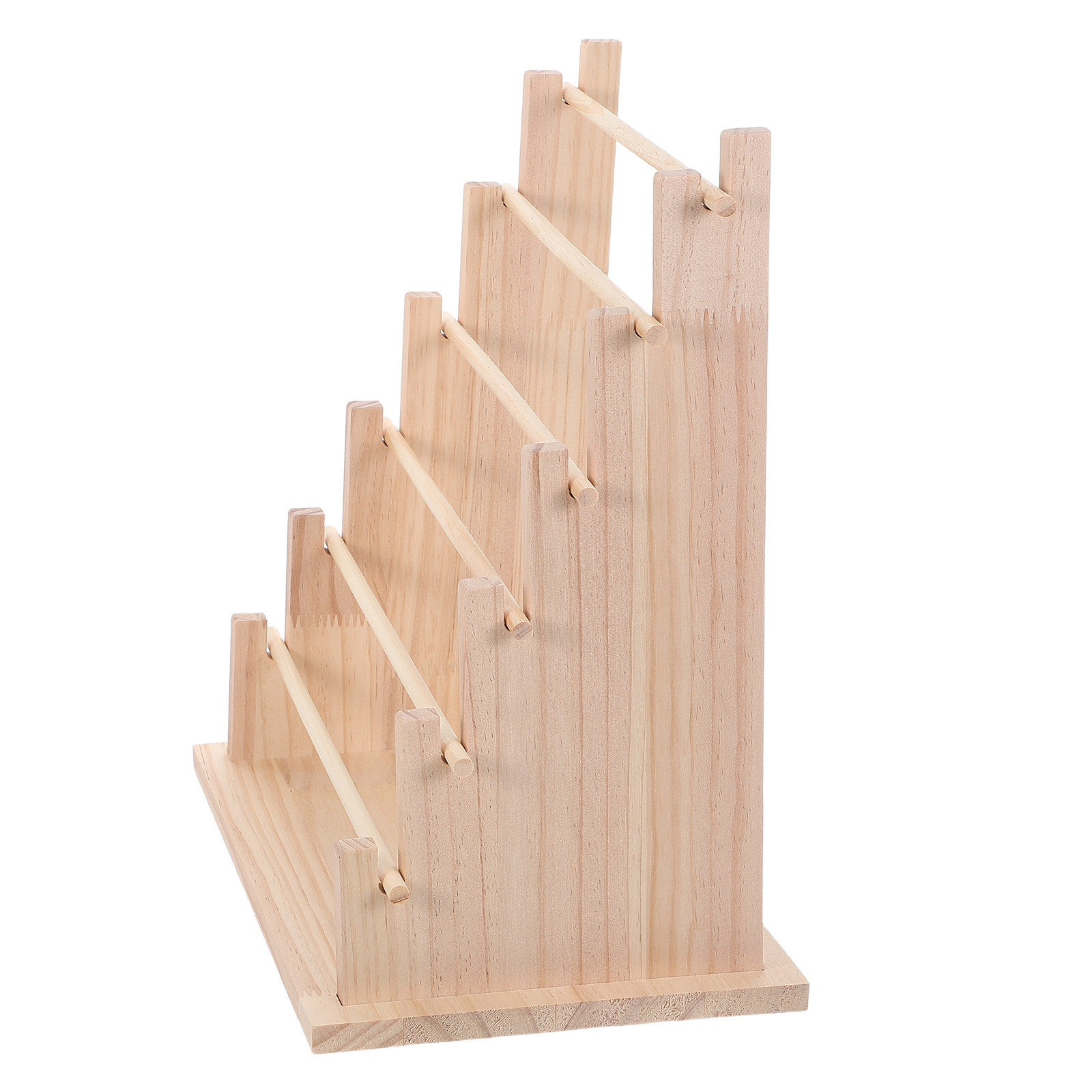 Florist Supply Ribbon - Support de rangement en bois à
